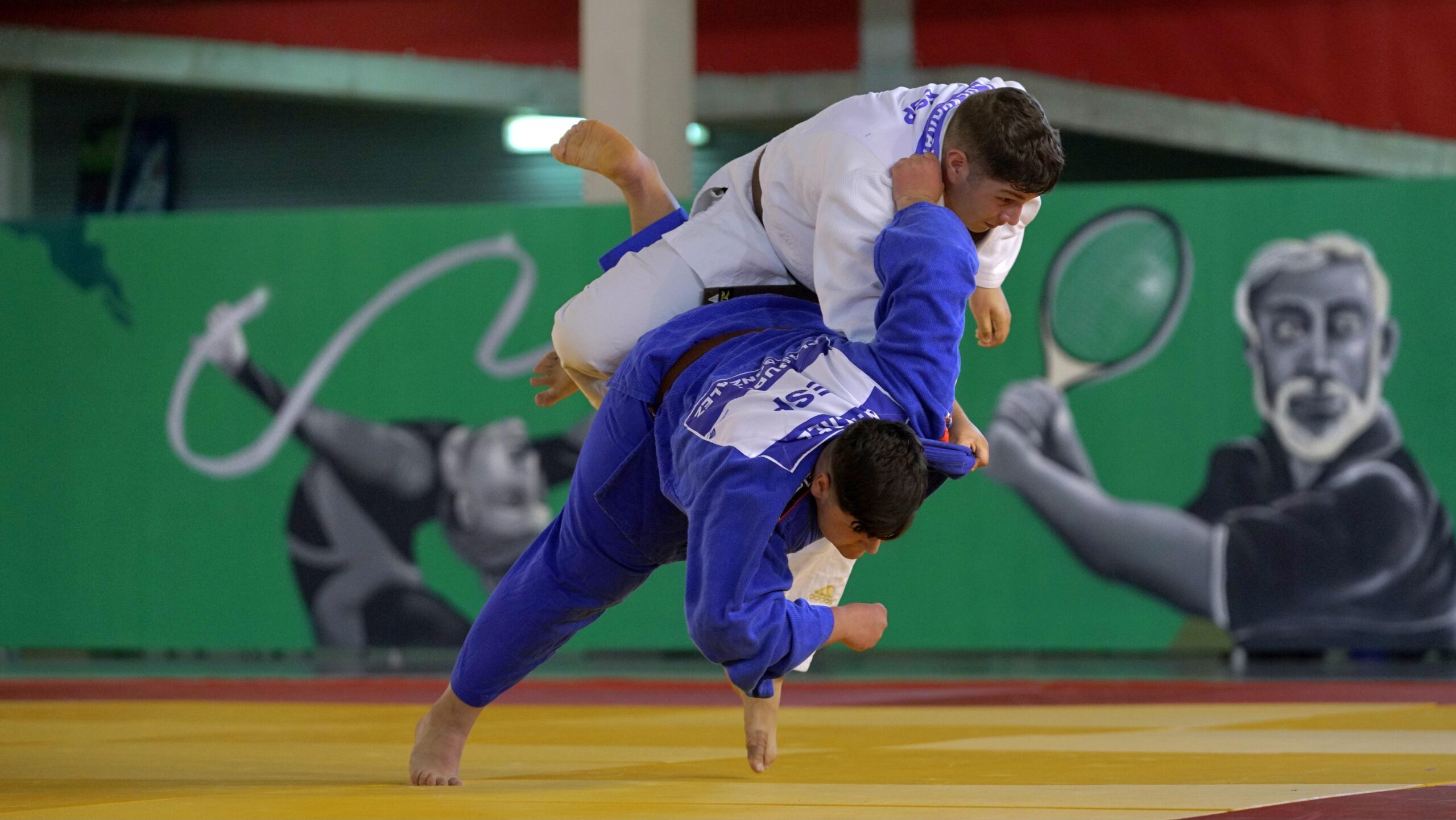 Sergio Caballero en el tatami